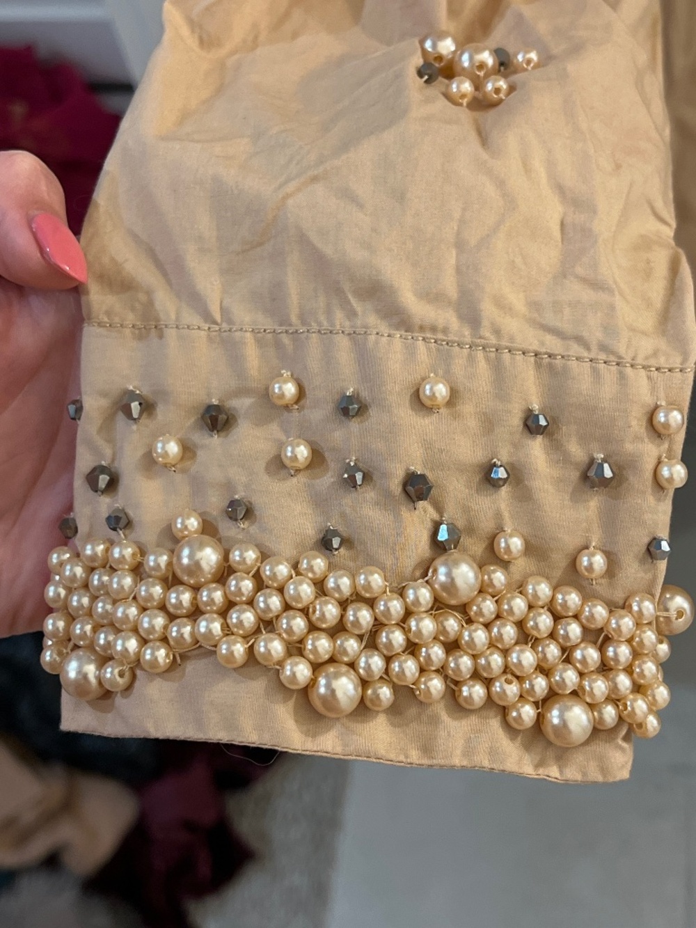 Maeve by Antrho beaded shirt